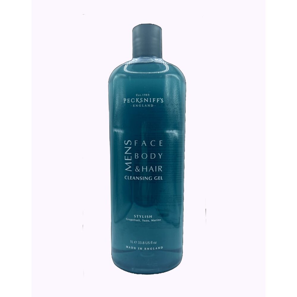 NEW Pecksniffs Face Body & Hair Cleansing Gel, Stylish- Grapefruit, Yuzu, Marine